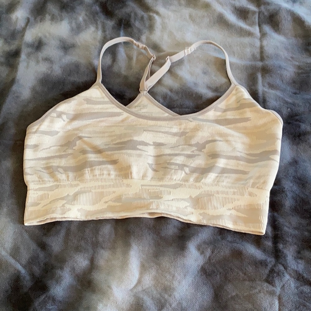 Camo sports bra